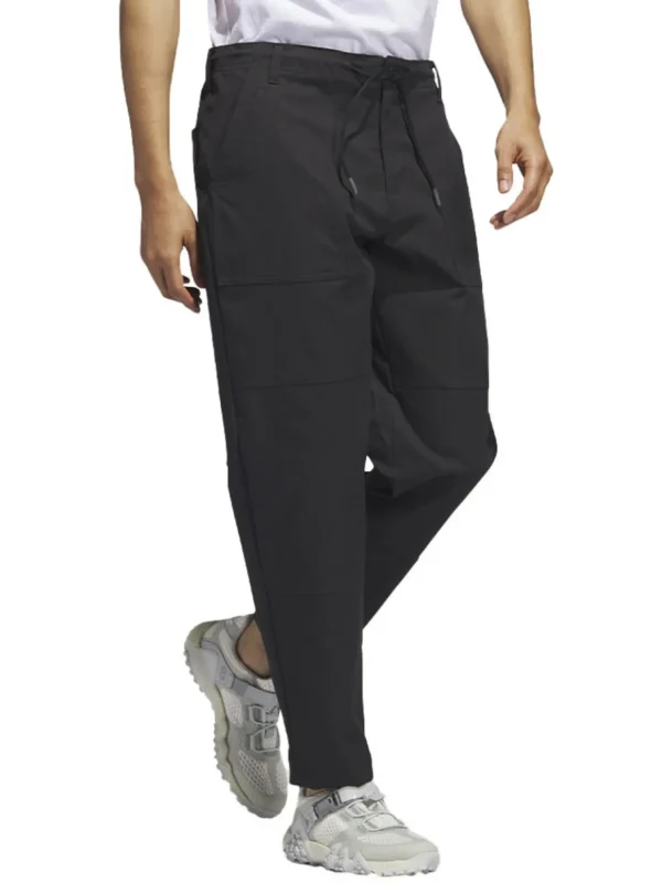 Men Adidas Pants< Adicross Golf Trousers - Black