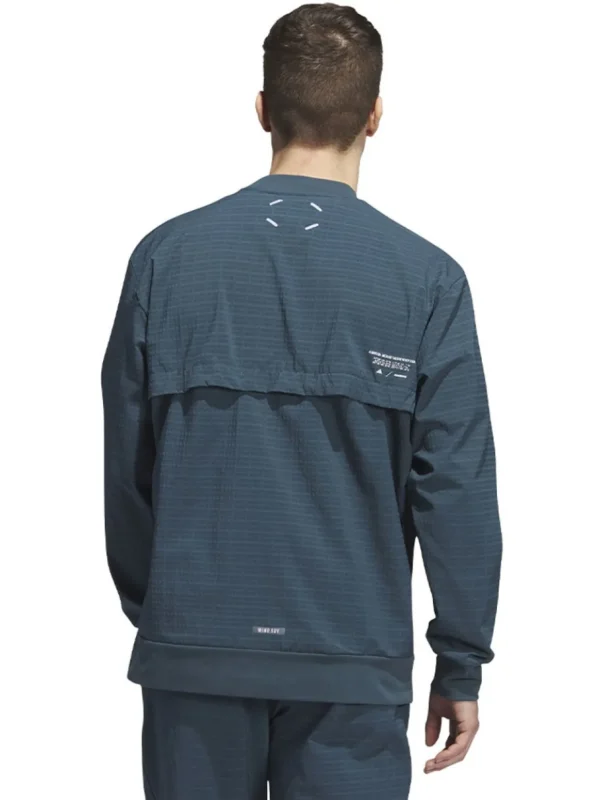 Men Adidas Jumpers< Adicross Wind.Rdy Crew Sweatshirt - Arctic Night