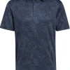 Men Adidas Shirts< Aerial Jacquard Polo Shirt - Arctic Night