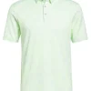 Men Adidas Shirts< Aerial Jacquard Polo Shirt - Lucid Lemon