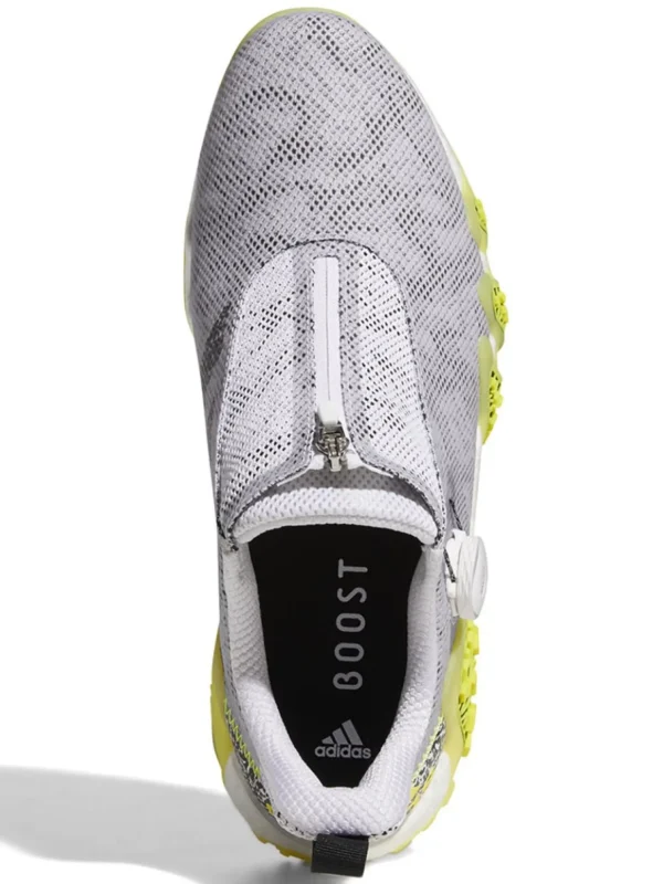 Men Adidas Mens Golf Shoes< Codechaos 22 Boa Golf Shoes - Ftwr White/Core Black/Beam Yellow