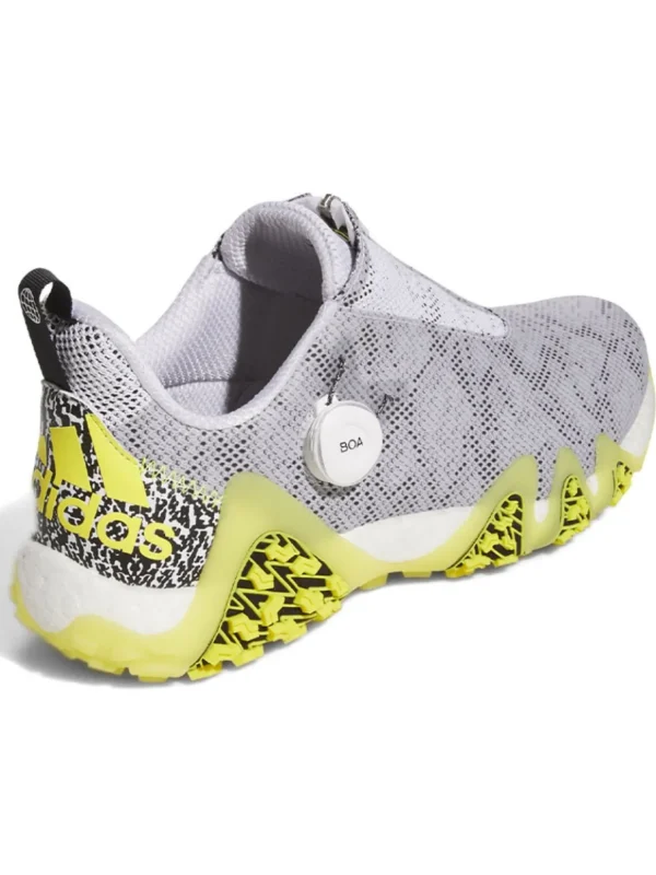 Men Adidas Mens Golf Shoes< Codechaos 22 Boa Golf Shoes - Ftwr White/Core Black/Beam Yellow