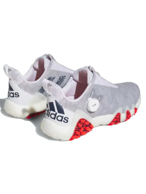 Men Adidas Mens Golf Shoes< Codechaos 22 Boa Golf Shoes - Cloud White/Collegiate Navy/Bright Red