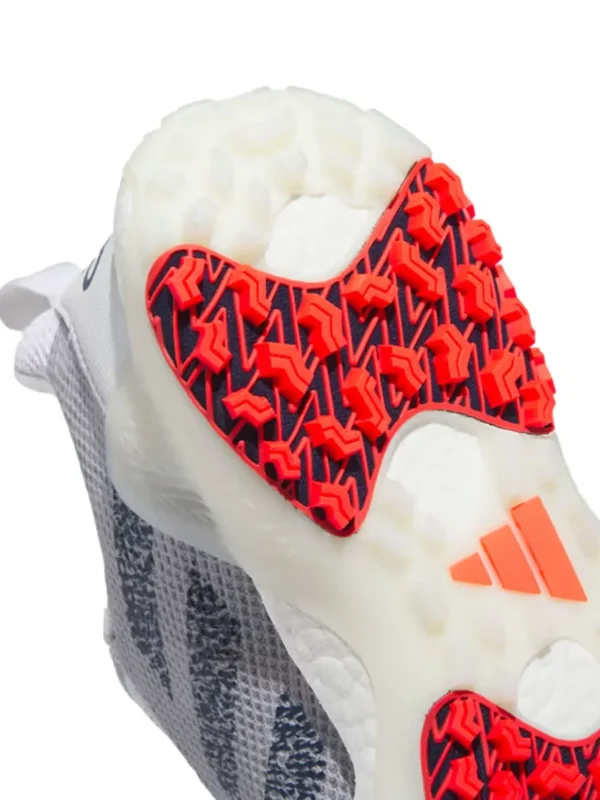 Men Adidas Mens Golf Shoes< Codechaos 22 Boa Golf Shoes - Cloud White/Collegiate Navy/Bright Red