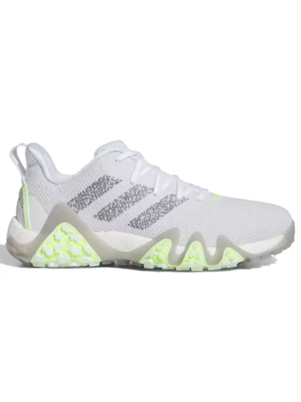 Men Adidas Mens Golf Shoes< Codechaos 22 Golf Shoes - Cloud White/Grey Three/Lucid Lemon