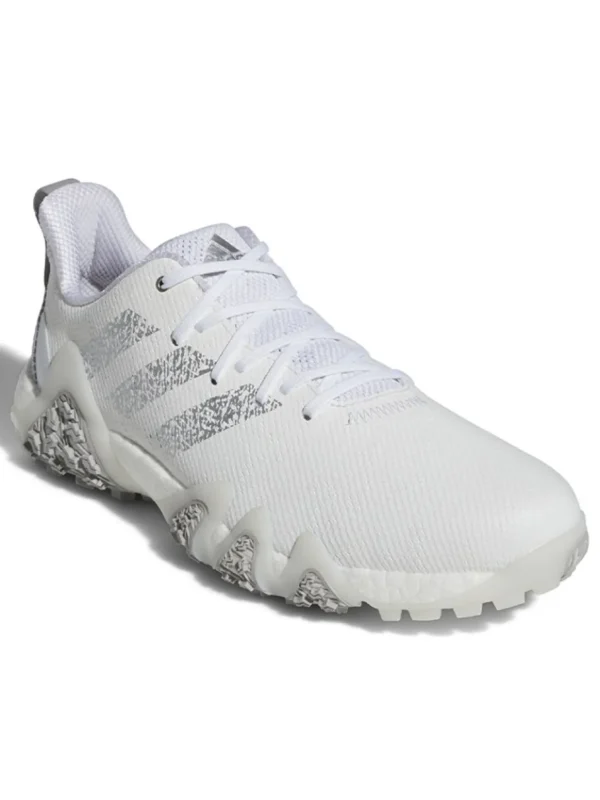 Men Adidas Mens Golf Shoes< Codechaos 22 Golf Shoes - Ftwr White/Silver Metallic/Grey Two