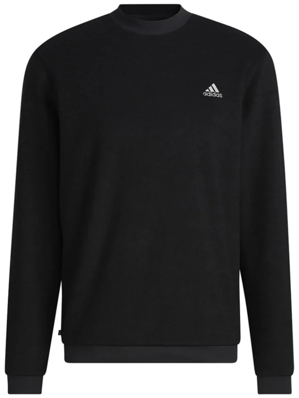 Men Adidas Jumpers< Core Crew Sweatshirt - Black