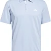 Men Adidas Shirts< Drive Heather Polo Shirt - Wonder Blue Mel.