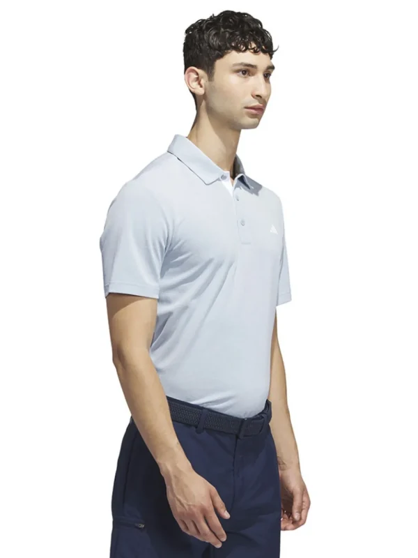 Men Adidas Shirts< Drive Heather Polo Shirt - Wonder Blue Mel.