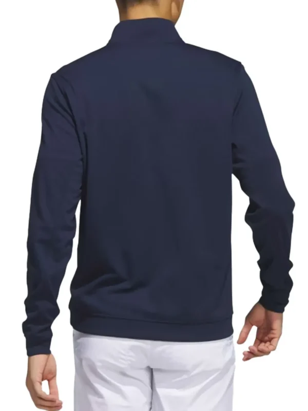 Men Adidas Jumpers< Elevated 1/4-Zip Sweatshirt - Collegiate Navy