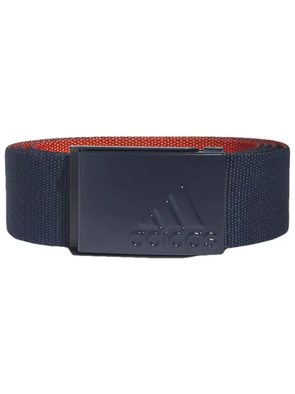 Adidas Belts< Golf Reversible Web Belt - Collegiate Navy/Pre-Loved Red