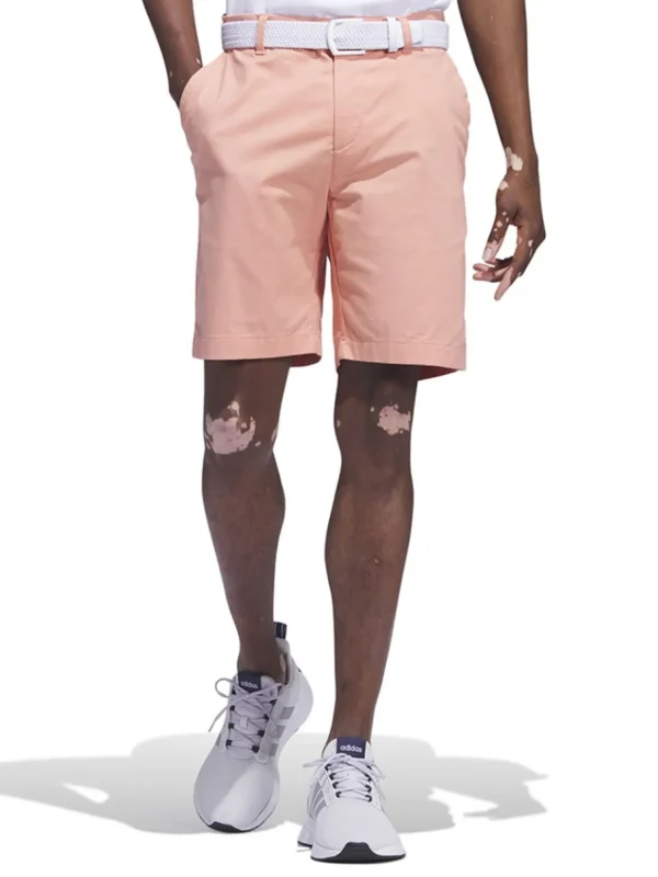 Men Adidas Shorts< Go-To 9-Inch Golf Shorts - Wonder Clay