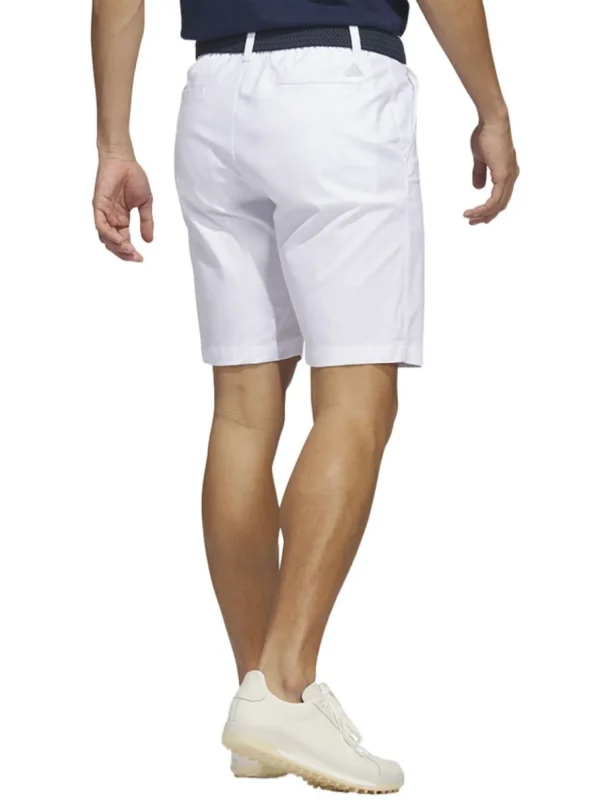 Men Adidas Shorts< Go-To 9-Inch Golf Shorts - White