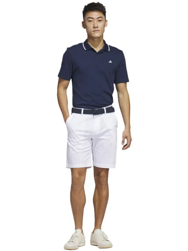 Men Adidas Shorts< Go-To 9-Inch Golf Shorts - White