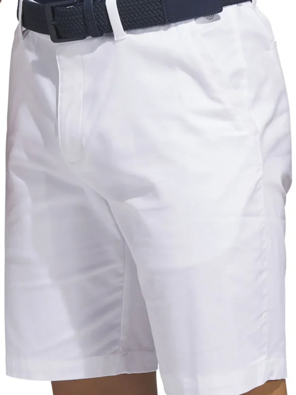 Men Adidas Shorts< Go-To 9-Inch Golf Shorts - White