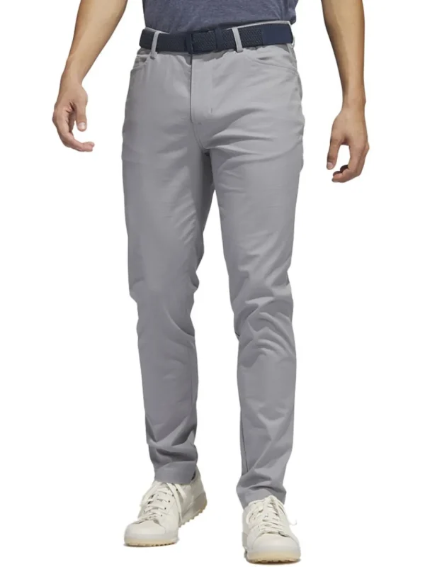 Men Adidas Pants< Go-To 5-Pocket Golf Trousers - Grey Three