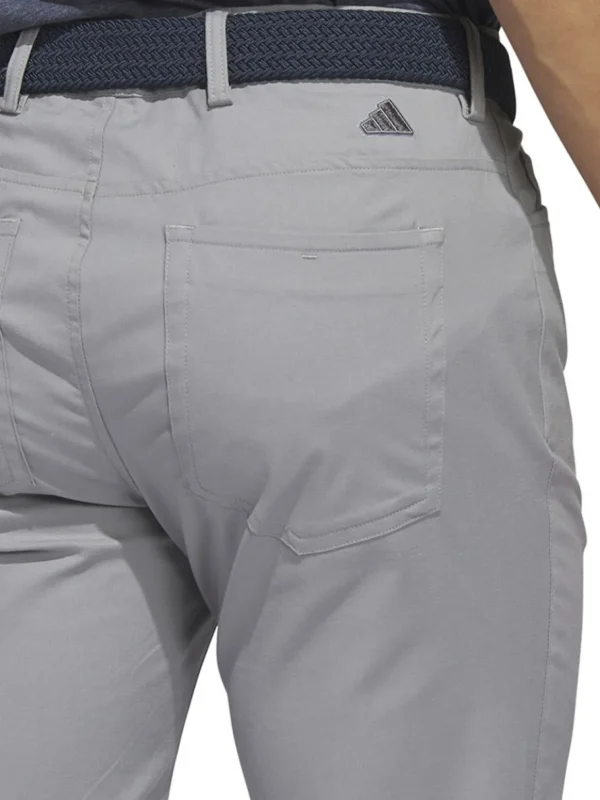 Men Adidas Pants< Go-To 5-Pocket Golf Trousers - Grey Three