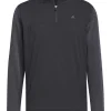 Men Adidas Jumpers< Go-To Quarter-Zip Jacket - Black