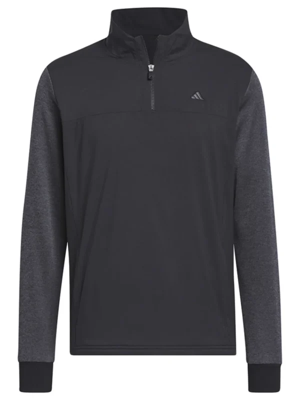 Men Adidas Jumpers< Go-To Quarter-Zip Jacket - Black