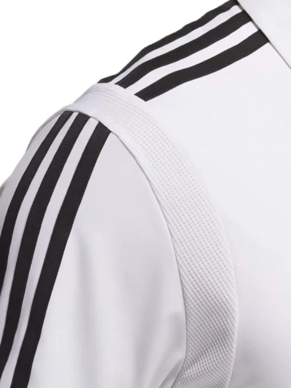 Men Adidas Shirts< Heat.Rdy 3-Stripe Short Sleeve Polo Shirt - White