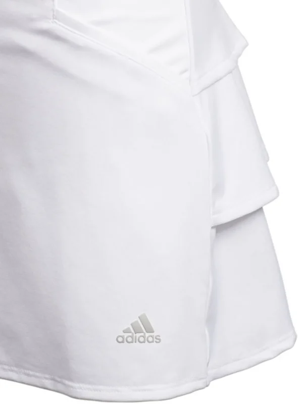 Kids Adidas Skorts & Dresses< Jr Girls Primegreen Ruffled Skort - White