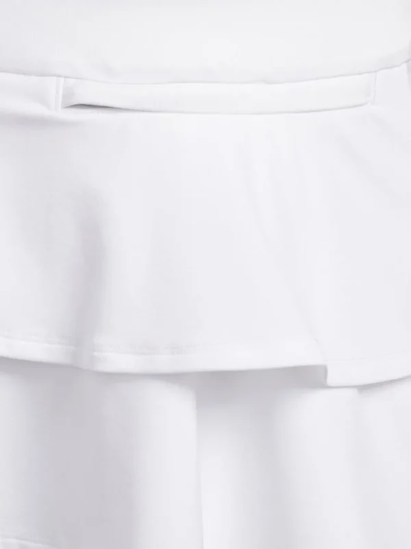 Kids Adidas Skorts & Dresses< Jr Girls Primegreen Ruffled Skort - White