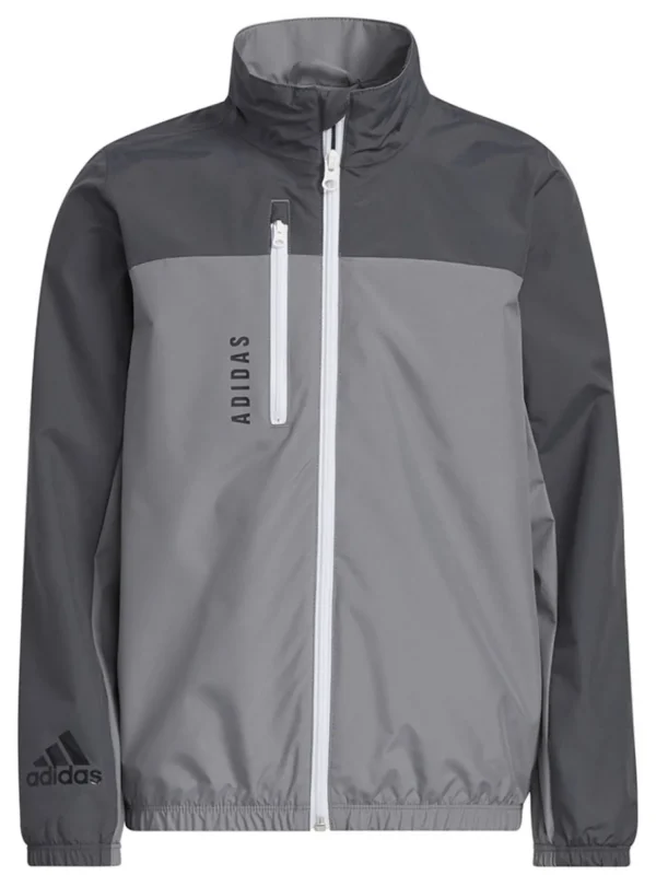 Kids Adidas Outerwear< Jr Provisional Golf Jacket - Grey Three