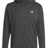 Men Adidas Jumpers< Lightweight Hoodie - Black/Grey Six