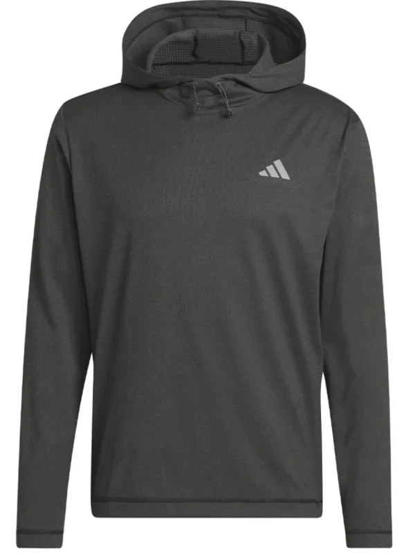 Men Adidas Jumpers< Lightweight Hoodie - Black/Grey Six