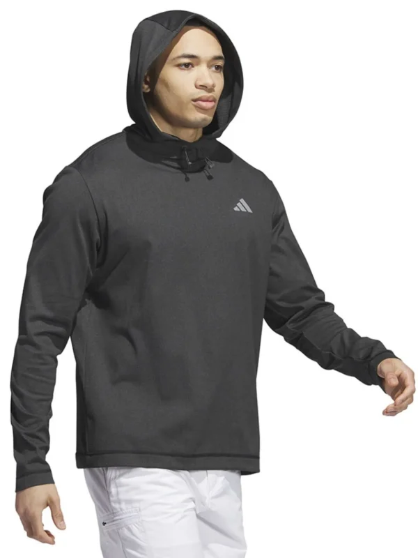 Men Adidas Jumpers< Lightweight Hoodie - Black/Grey Six