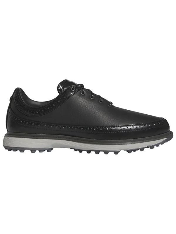 Men Adidas Mens Golf Shoes< Modern Classic 80 Spikeless Golf Shoes - Core Black/Dark Silver Met.