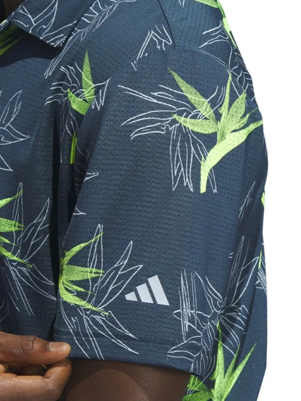 Men Adidas Shirts< Oasis Mesh Polo Shirt - Arctic Night