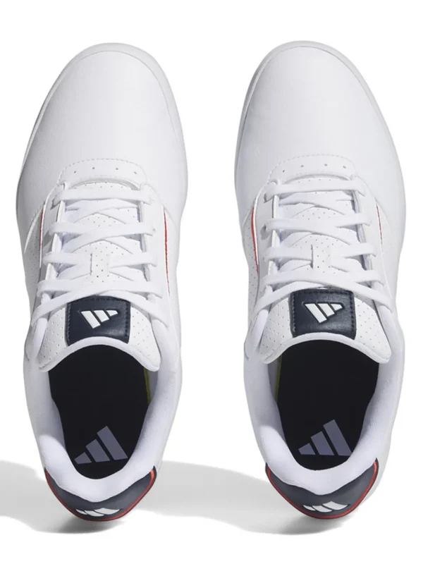 Men Adidas Mens Golf Shoes< Retrocross Spikeless Golf Shoes - Cloud White/Cloud White/Collegiate Navy