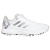 Men Adidas Mens Golf Shoes< S2G Boa Wide Shoes - Ftwr White/Medium Silver/Grey Two