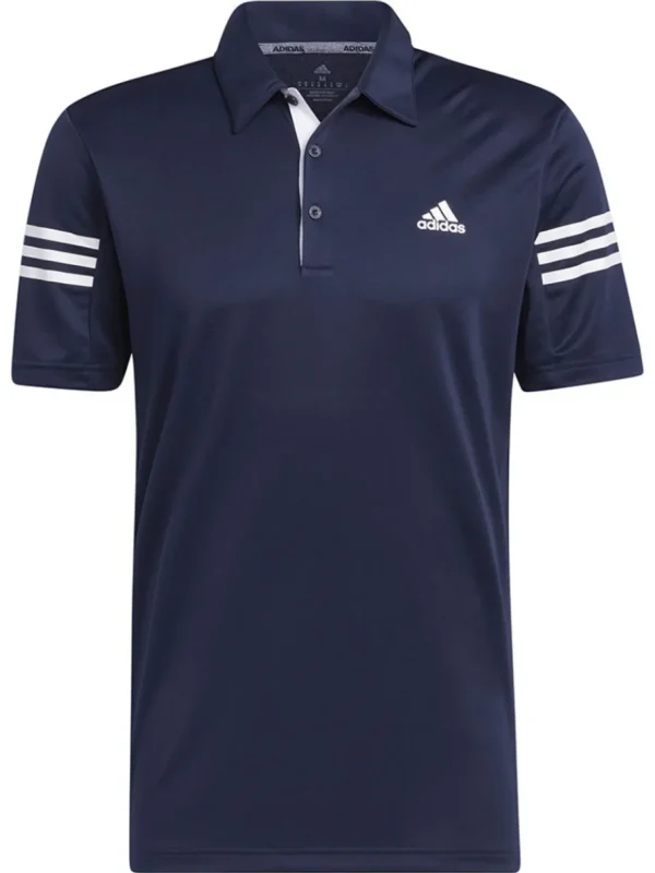 Men Adidas Shirts< 3-Stripe Polo Shirt - Collegiate Navy