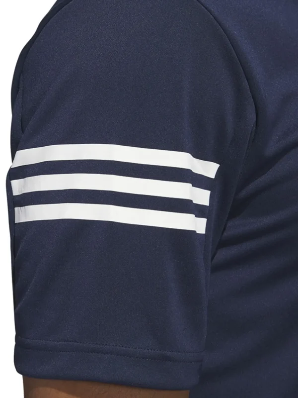 Men Adidas Shirts< 3-Stripe Polo Shirt - Collegiate Navy