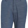 Men Adidas Shorts< Textured Golf Shorts - Arctic Night