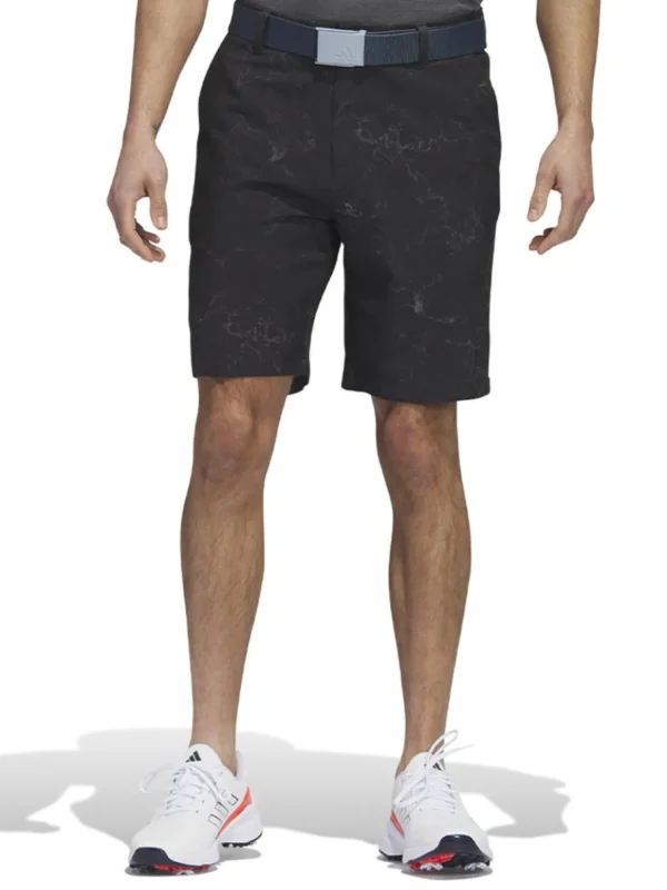 Men Adidas Shorts< Ultimate365 Print Golf Shorts - Black/Grey Three