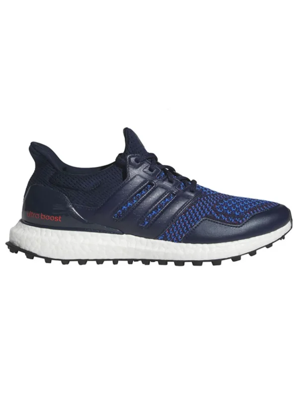 Men Adidas Mens Golf Shoes< Ultraboost Golf Shoes - Collegiate Navy/Collegiate Navy/Bright Red