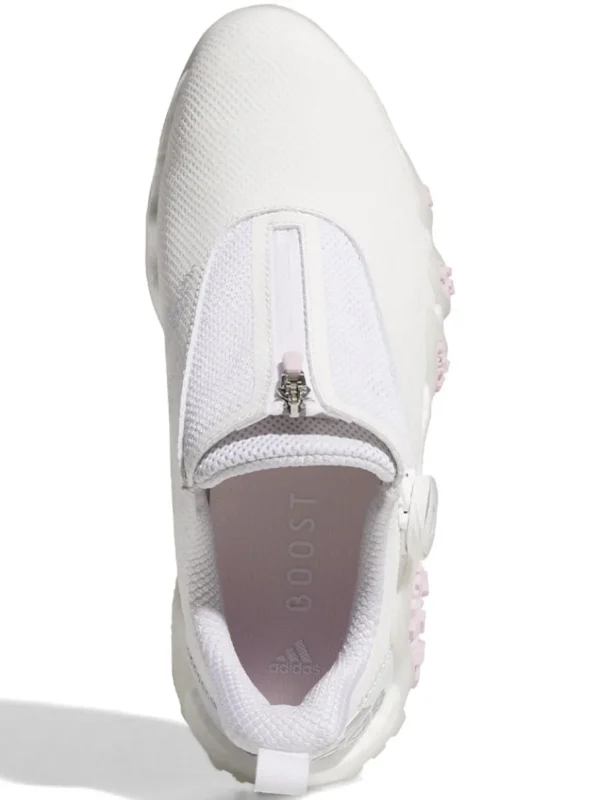 Women Adidas Womens Golf Shoes< Women'S Codechaos 22 Boa Golf Shoes - Ftwr White/Silver Met/Clear Pink