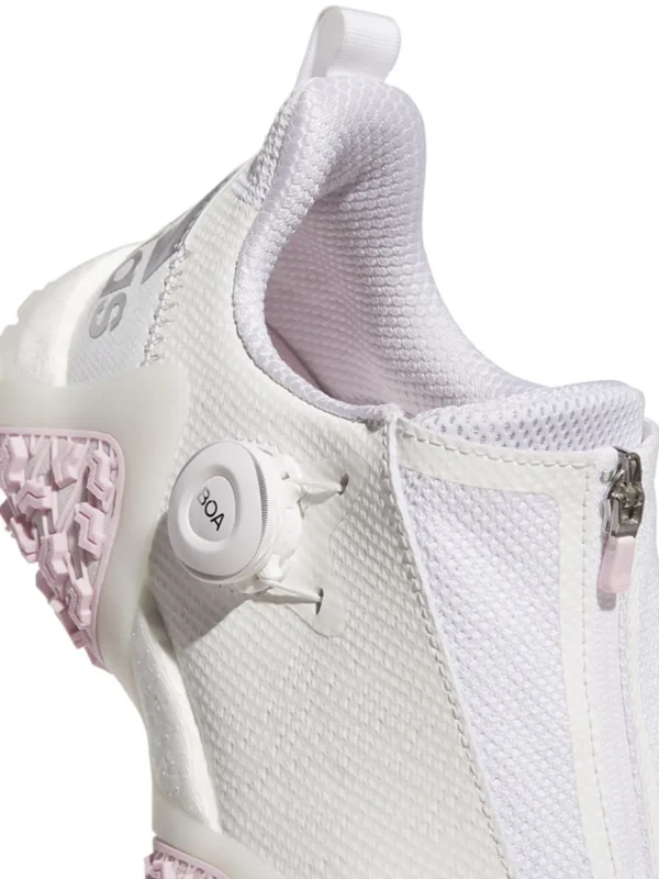 Women Adidas Womens Golf Shoes< Women'S Codechaos 22 Boa Golf Shoes - Ftwr White/Silver Met/Clear Pink