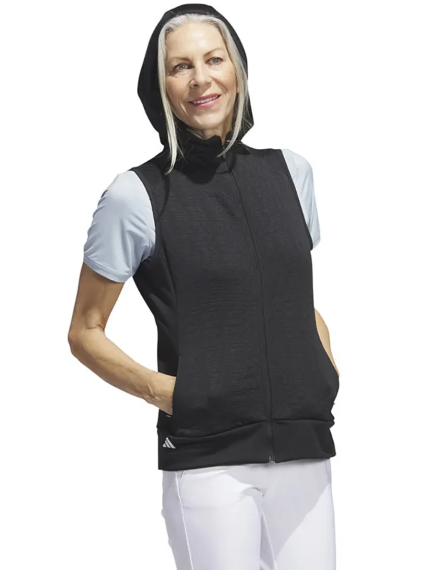 Women Adidas Vests< Women'S Cold.Rdy Full-Zip Vest - Black