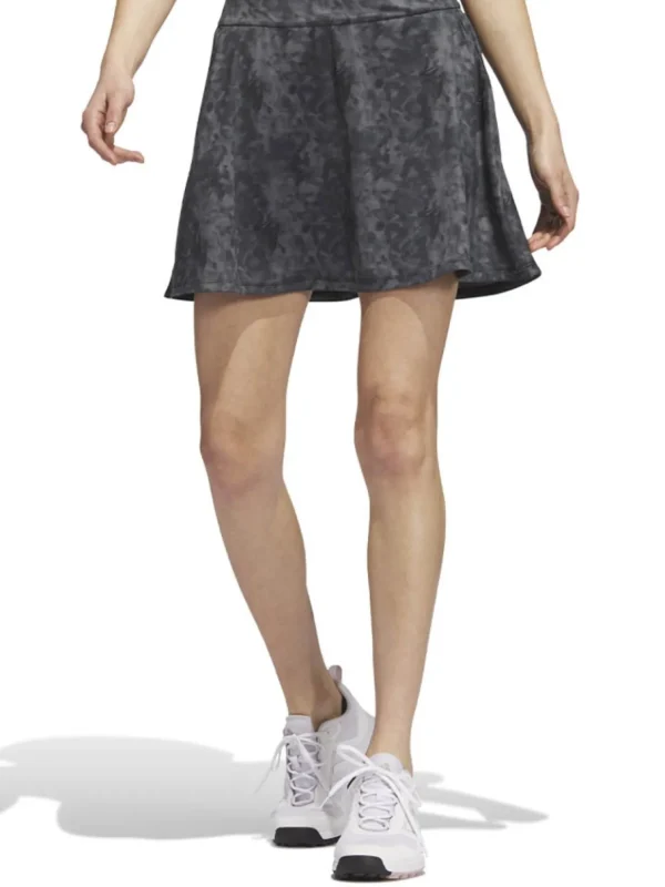 Women Adidas Skorts & Dresses< Women'S Essentials Printed Golf Skort - Black