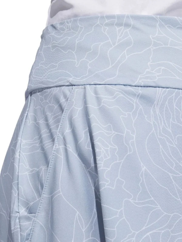 Women Adidas Skorts & Dresses< Women'S Essentials Printed Golf Skort - Wonder Blue