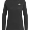 Women Adidas Shirts< Women'S Made With Nature Mock Neck Tee - Black