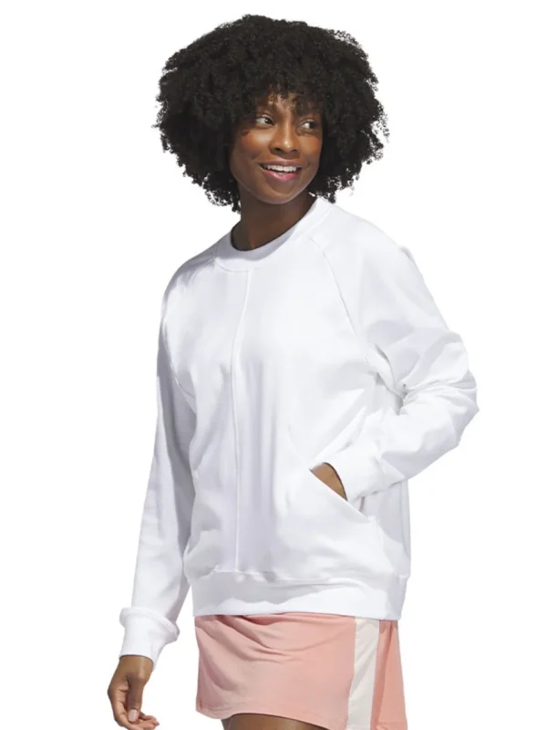 Women Adidas Jumpers< Women'S Made With Nature Sweatshirt - White