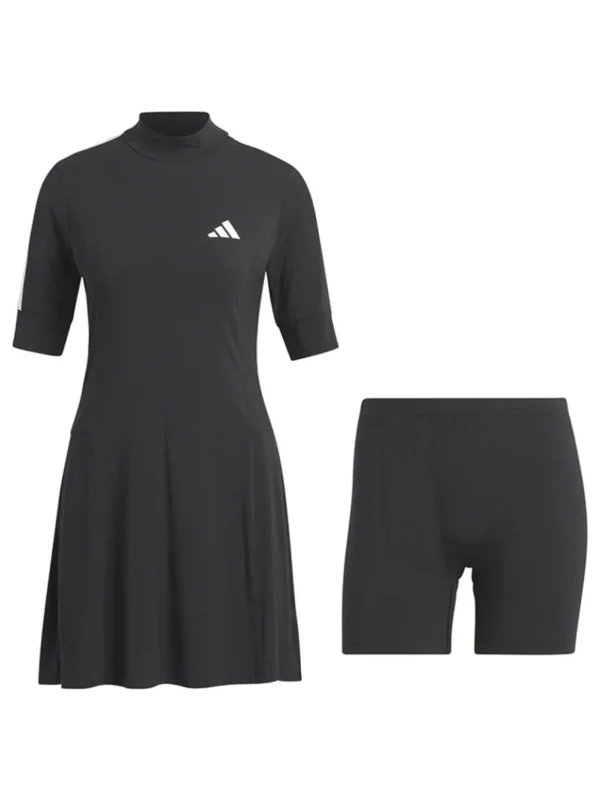 Women Adidas Skorts & Dresses< Women'S Made With Nature Golf Dress - Black