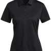 Women Adidas Shirts< Women'S Performance Primegreen Polo Shirt - Black