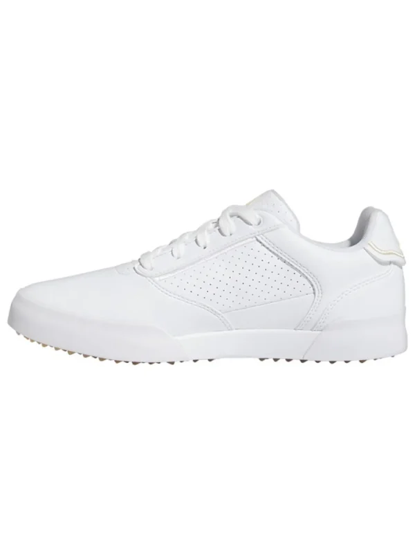 Women Adidas Womens Golf Shoes< Women'S Retrocross Spikeless Golf Shoes - Ftwr White/Sand Strata/Gum