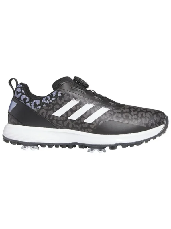 Women Adidas Womens Golf Shoes< Women'S S2G Boa Golf Shoes - Core Black/Ftwr White/Silver Violet